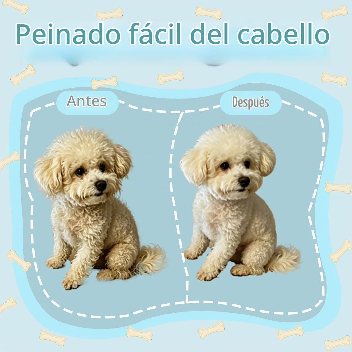 CEPILLO DESLANADOR PARA MASCOTAS