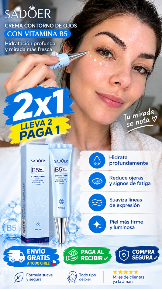 Pack 2 Contorno Ojos Vitamina B5 Sadoer