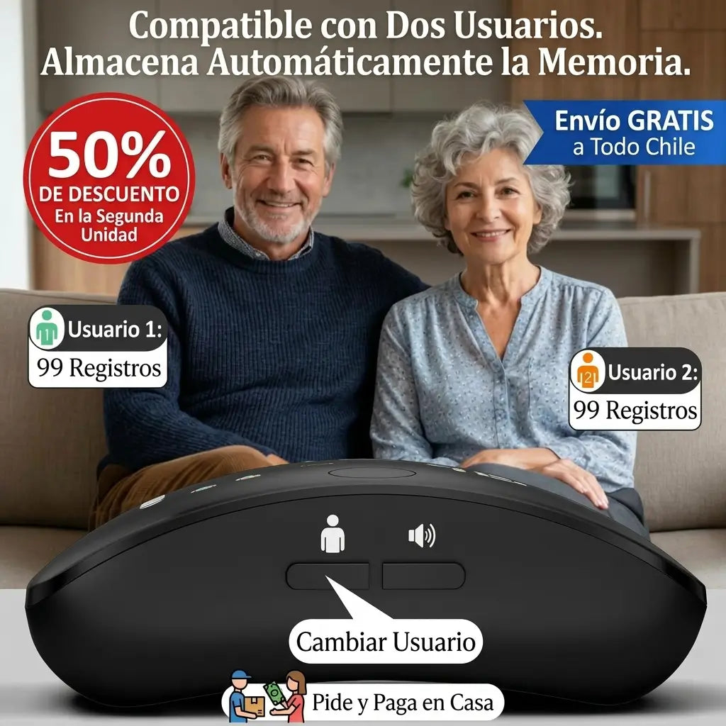 Monitor de Presión Arterial de Brazo