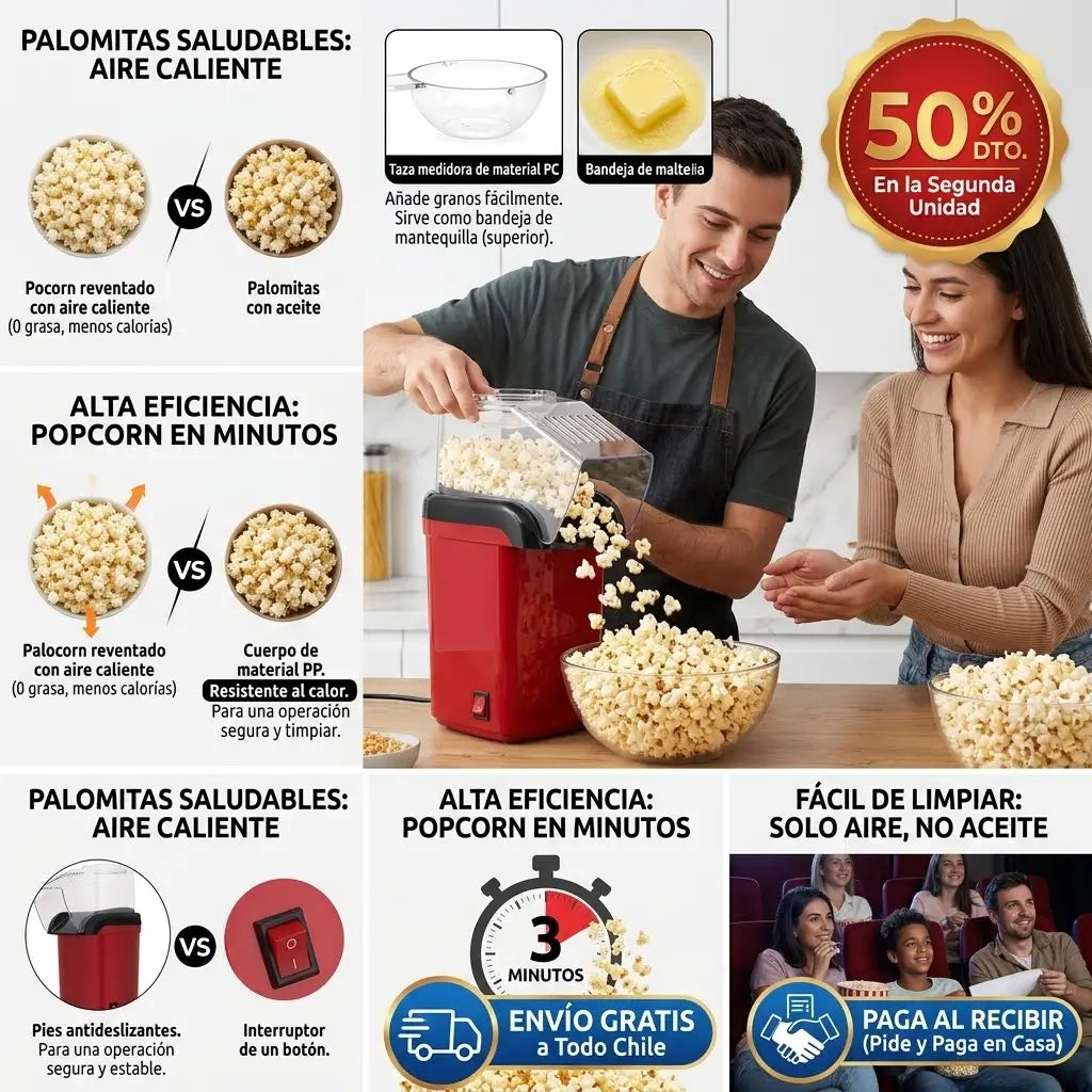 MAQUINA PALOMITAS ( POP CORN)